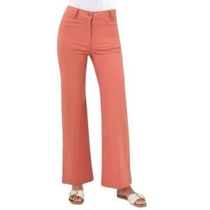 NWT Anatomie Greyson Wide Leg Pants In Ginger Spice Women’s Size Large